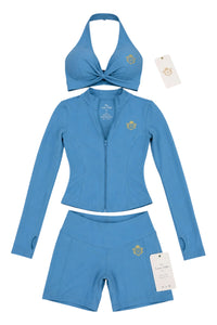 Luxe Azure Four-Piece Set
