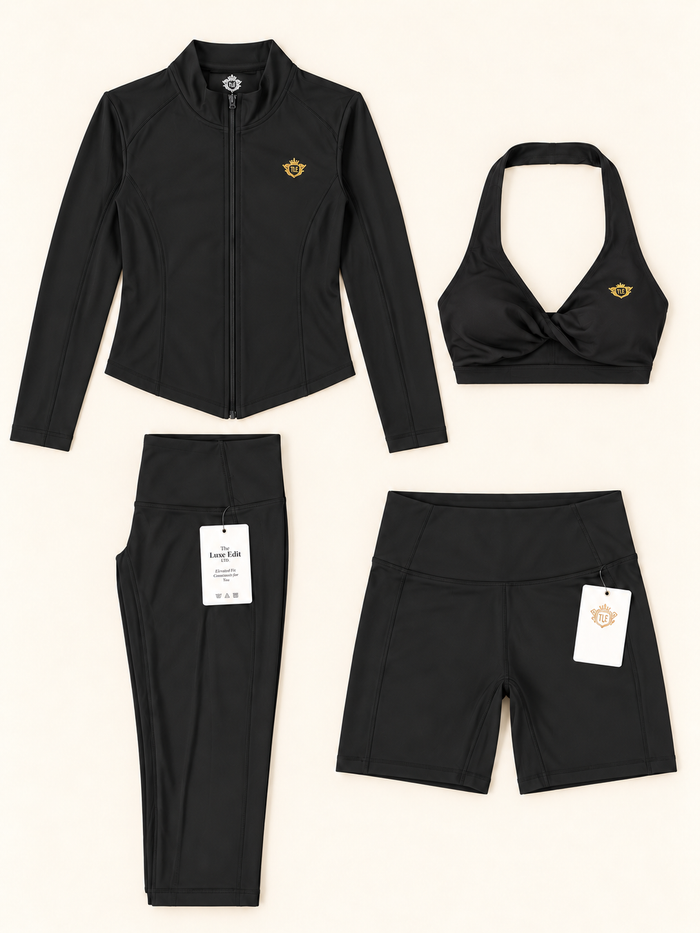Luxe Azure Four-Piece Set