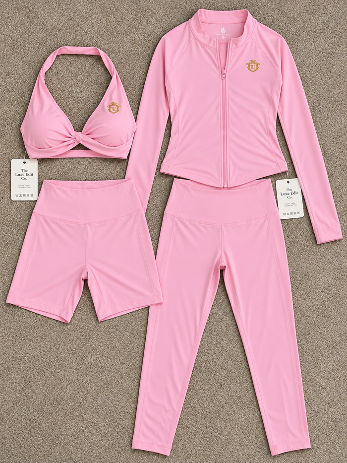 Luxe Azure Four-Piece Set