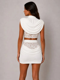 The Celeste Lace Drape Co-Ord